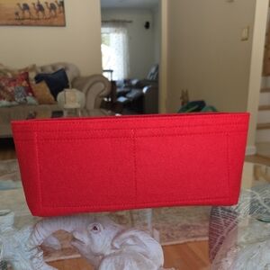 Red Felt Bag Organizer Insert